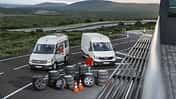 Somerreifentest, VW Crafter, MAN TGE-Kastenwagen
