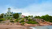 Finnland, Skandinavien, Hund, Wohnmobil Wohnmobil-Reise Finnland