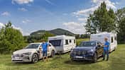 Audi E-Tron und Mercedes EQC