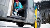 Vanlife, Wintercamping, Wintersport