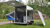 Faltcaravan Motorrad-Tranport Farfalla Camper Pure 