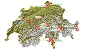 Karte Schweiz