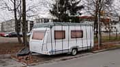 Winter-Abstellplätze Caravan