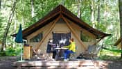 glamping, zelt Glamping-Zelt