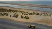 Campervan am Strand von Zeeland