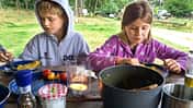Autark zelten Essen ohne Küche