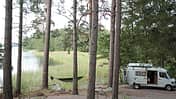 Gotland Schweden Stellplatz am See