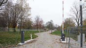 Wohnmobilpark Bruchsal, Einfahrt, Stellplatz