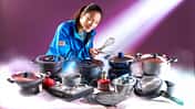 Camping-Topfsets Kochen
