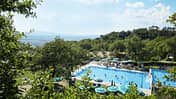 Pools, Landschaft, grün, Sonne, baden 