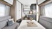 Wohnwagen Hobby Ontour 460 dl Interieur
