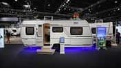 Wohnwagen, Außenfoto, Caravan Salon, Messe Düsseldorf, 2023, 