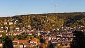 Stuttgart, Süd, Kessel,Fernsehturm, Panorama