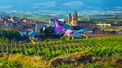 Hotel Marques de Riscal, Weinberge, Spanien