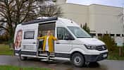 Reisemobil, VW-Crafter, Mobiler Haarsalon, Peggy Haase