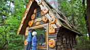 MŠrchenwald, Lebkuchenhaus, Kinder, BŠume