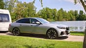 BMW 520 d xdrive, Gras, See, Bäume, Himmel