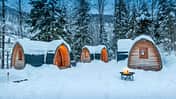 Glamping Resort Atzmänning mit Holz-Iglus, Schweiz