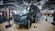 Adria Super Twin etnhüllung auf der Messe