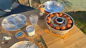 Campingküche Ratatouille aus dem Omnia mit Bildanleitung Gericht angerichtet