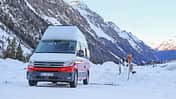 VW Grand California, Berge