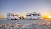 Hobby Strand, Caravan, Außen