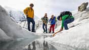 Gletscher, Wandern, Berge, Schweiz