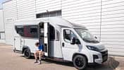 Seitenansicht, Wohnmobil, Bürstner
