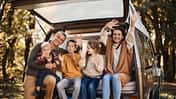 Symbolbild Herbstcamping mit der Familie
