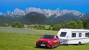 Front, Mercedes Benz GLC 300, Camping, Wohnwagen, Caravan