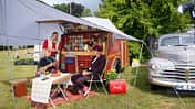 Stellplatz, Teardrop, Wohnwagen, Retro, DIY, Selbstgebaut, Oldie