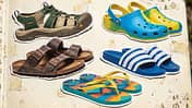 Wandersandalen, Flipflops, Badelatschen