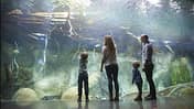 Familie, Kinder, Eltern, Aquarium, Panoramabecken