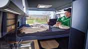 Clever Duo, Van, Reisemobil, Kastenwagen, Bett