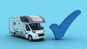 Wohnmobil, Häkchen, Checkliste
