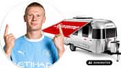 Erling Haaland und Airstream Supreme