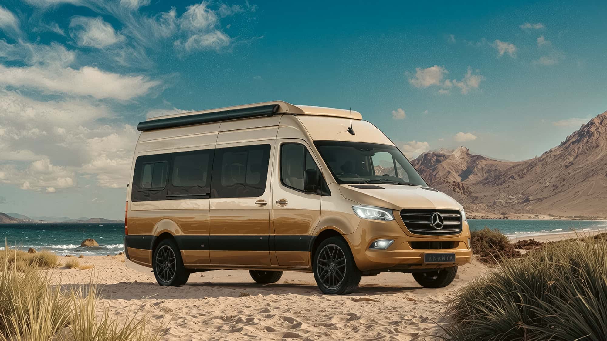 Ananya Campingbus erster Glampervan Mercedes Sprinter Ananya Campingbus erster Glampervan Mercedes Sprinter