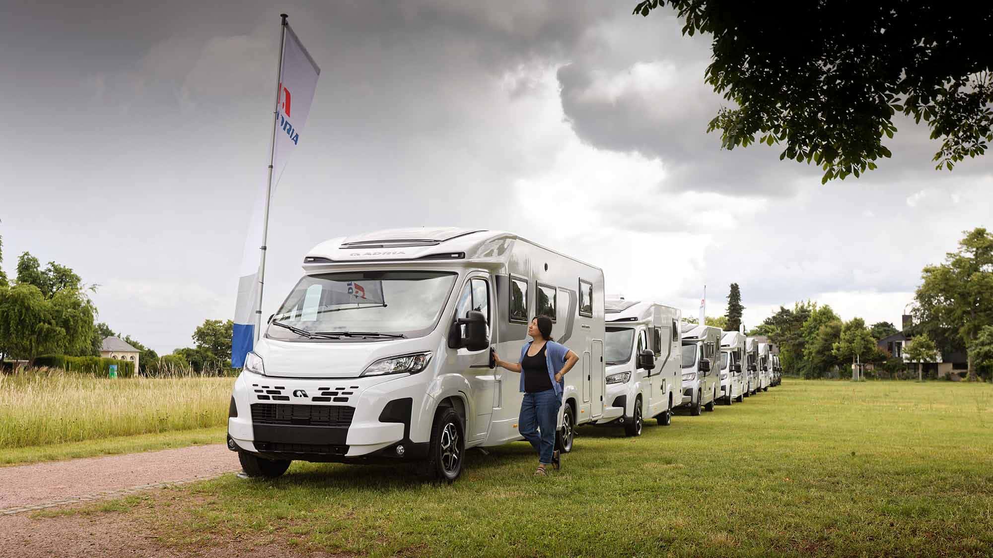 Außenaufnahme, Front, Wohnmobile Außenaufnahme, Front, Wohnmobile