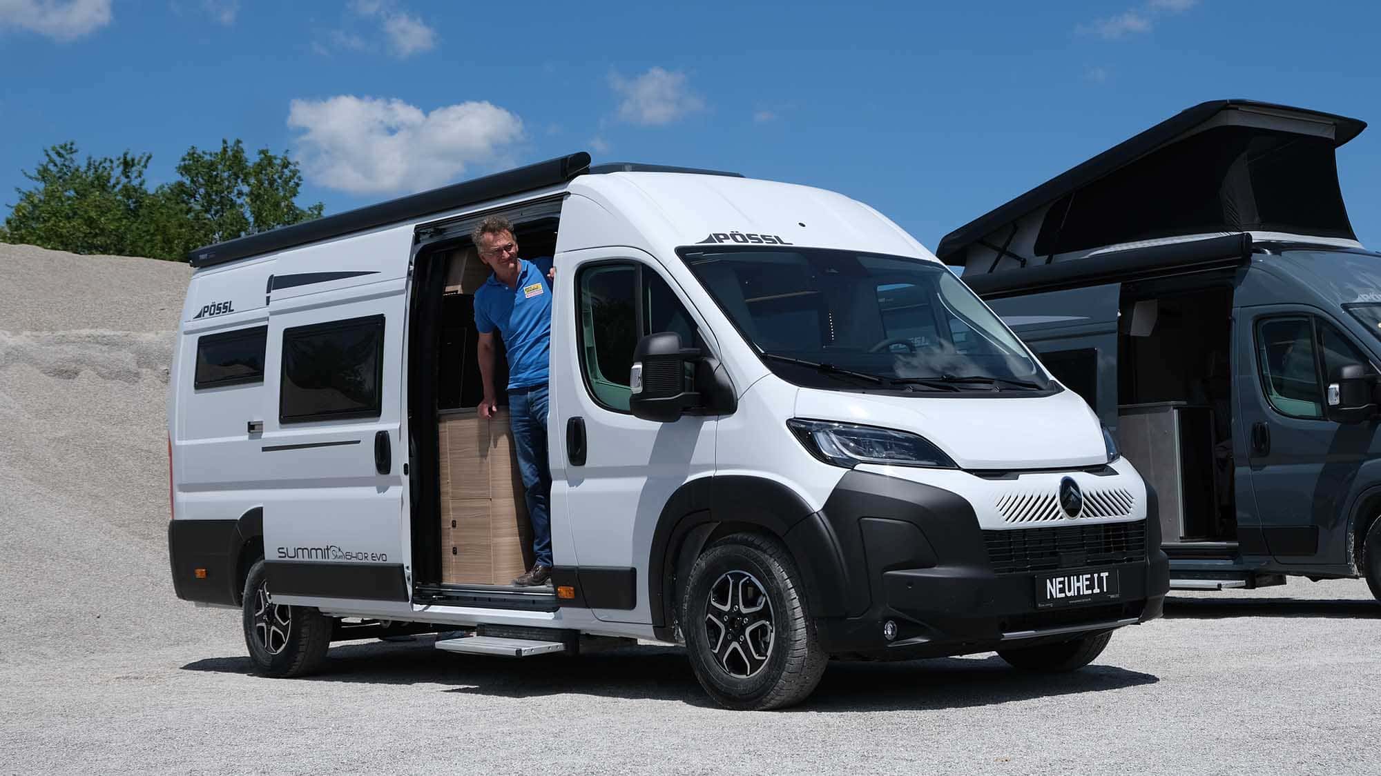 Pössl Summit Shine 640 R Evo, Campingbus, außen Pössl Summit Shine 640 R Evo, Campingbus, außen