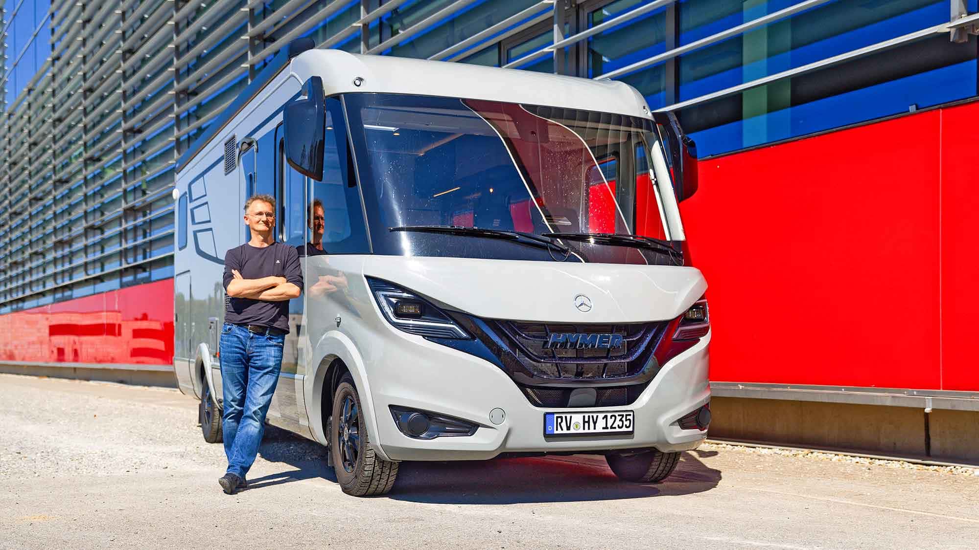 Hymer B-ML I 780, Reisemobil, Außenaufnahme, Front, Mercedes Sprinter f_Hymer_B_780_Aufmacher
