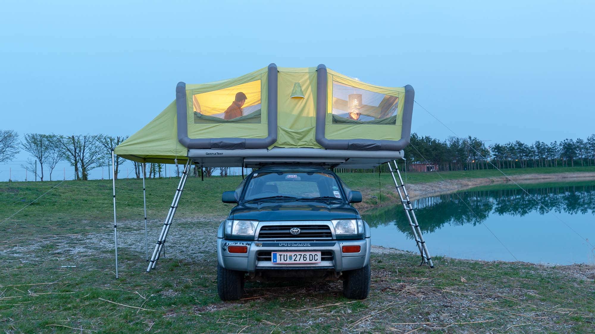 Gentle Tent Sky Loft (2020): Familien-Dachzelt mit Luftgestnge