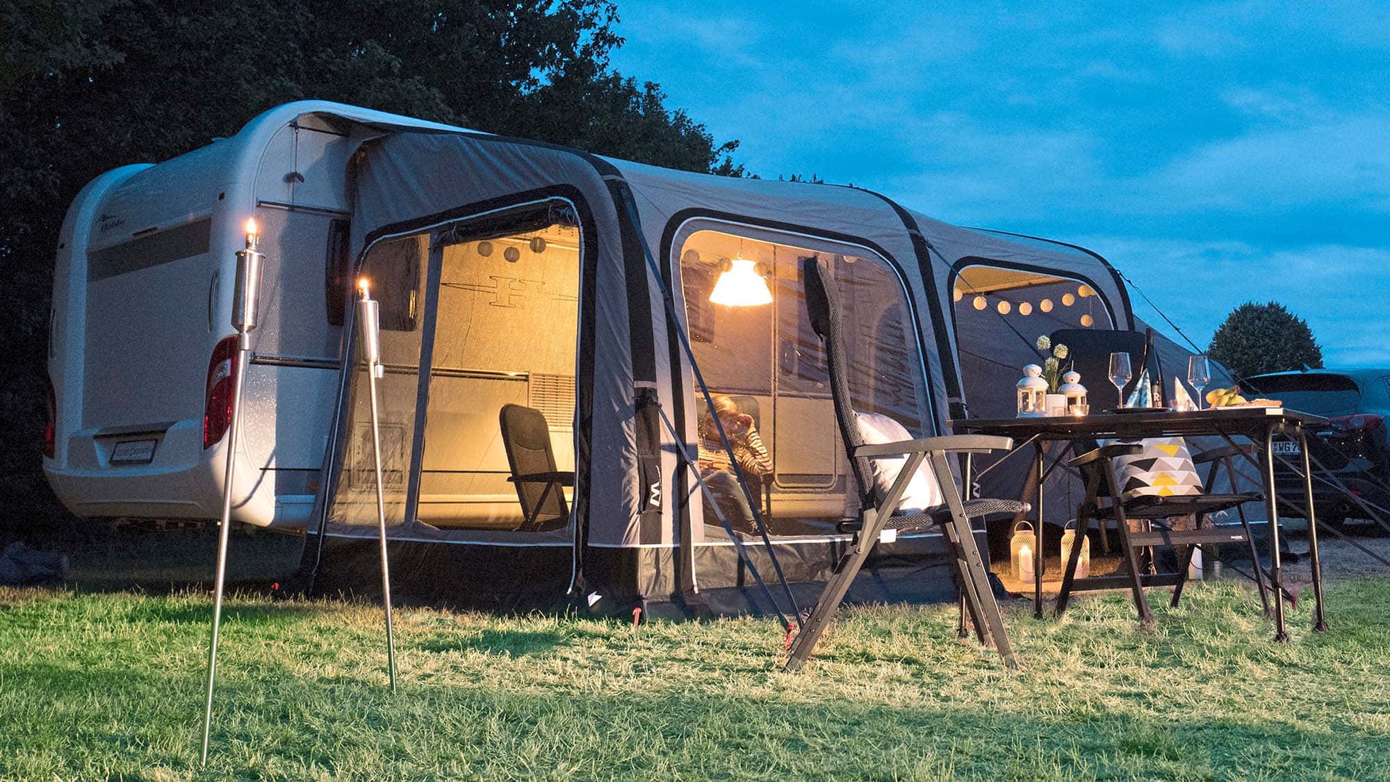 Welches Vorzelt passt zu meinem Campingurlaub? Wohnwagen-Vorzelte im  schnellen Check