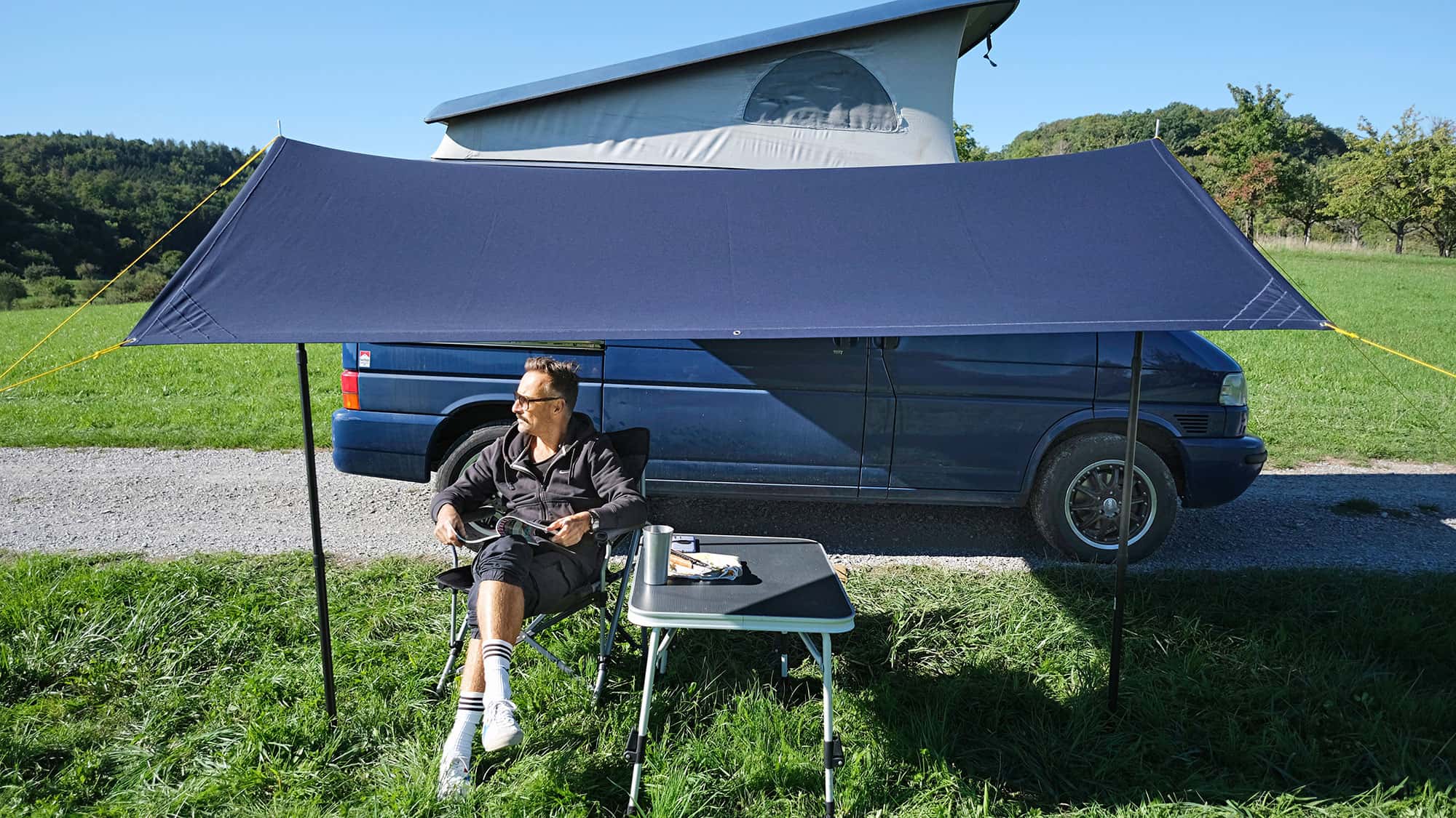 DIY-Tarp fr den Campervan selbst nhen
