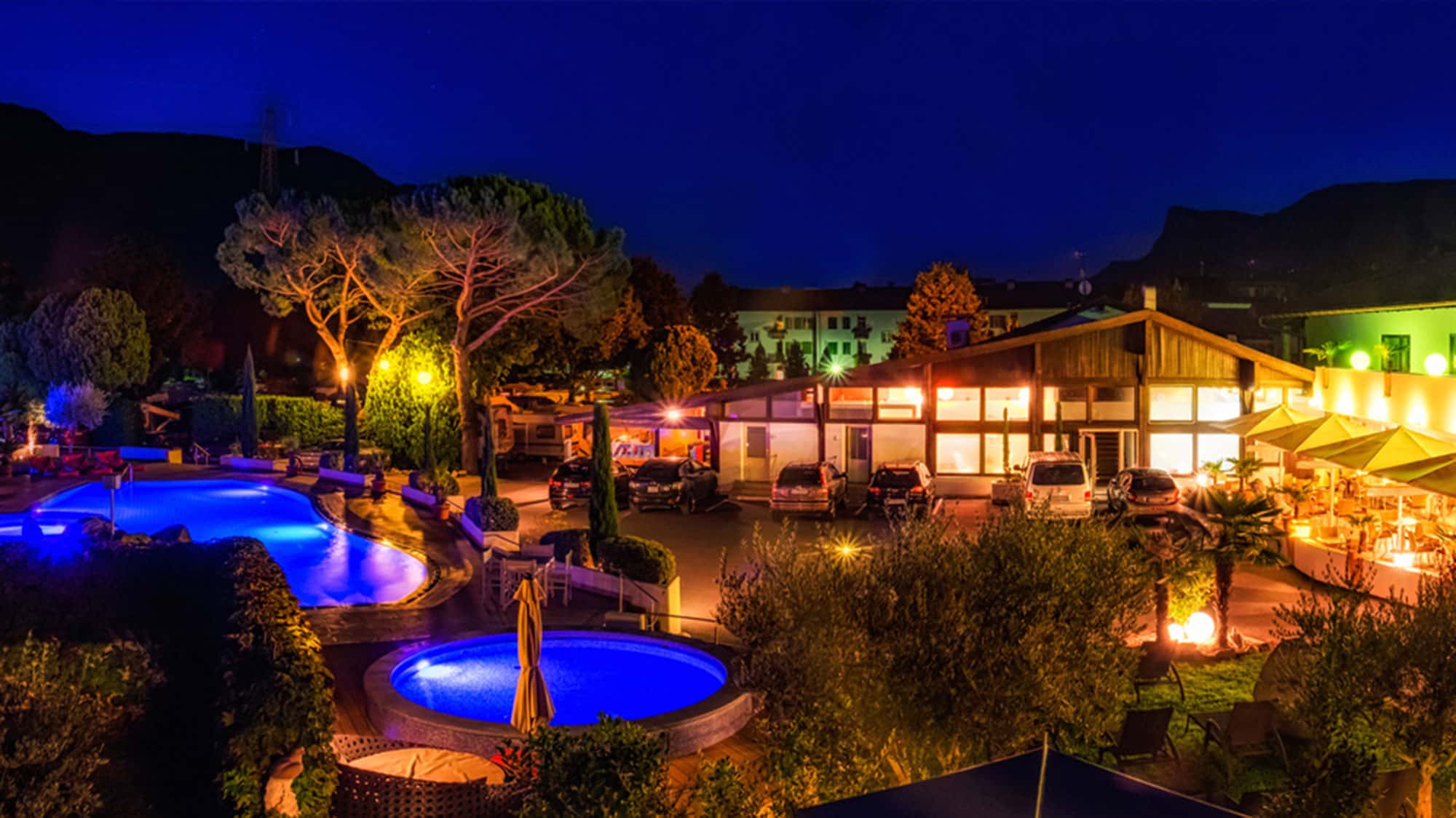 Campingplatz-Tipp: Schlosshof Resort in Lana in Sdtirol