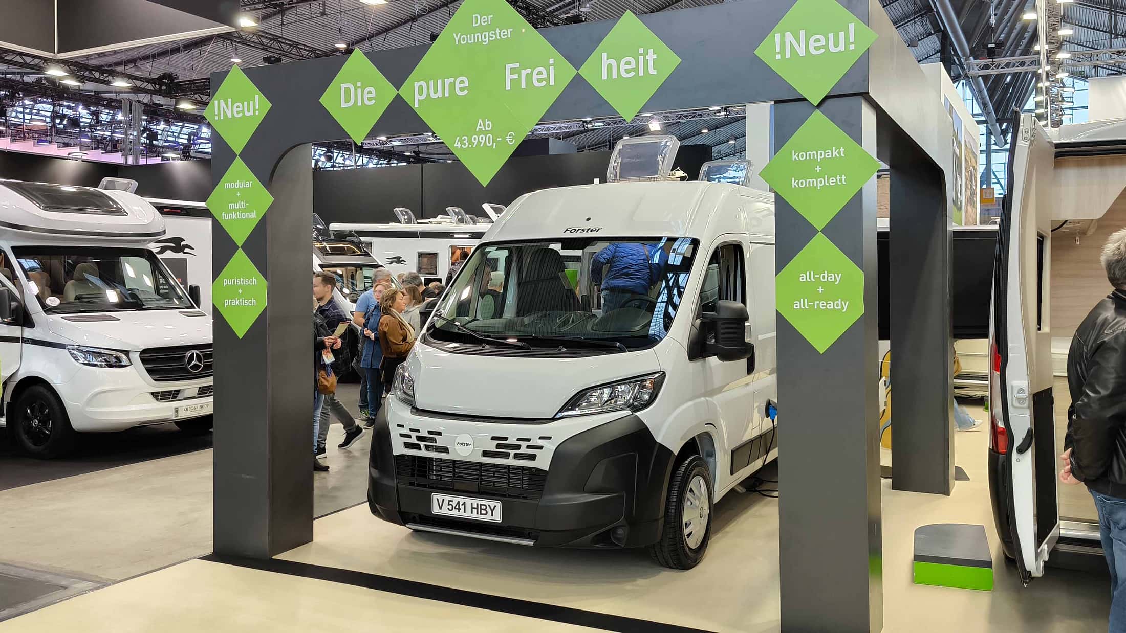 4 Schnppchen-Camper unter 50.000 Euro auf der CMT 2025