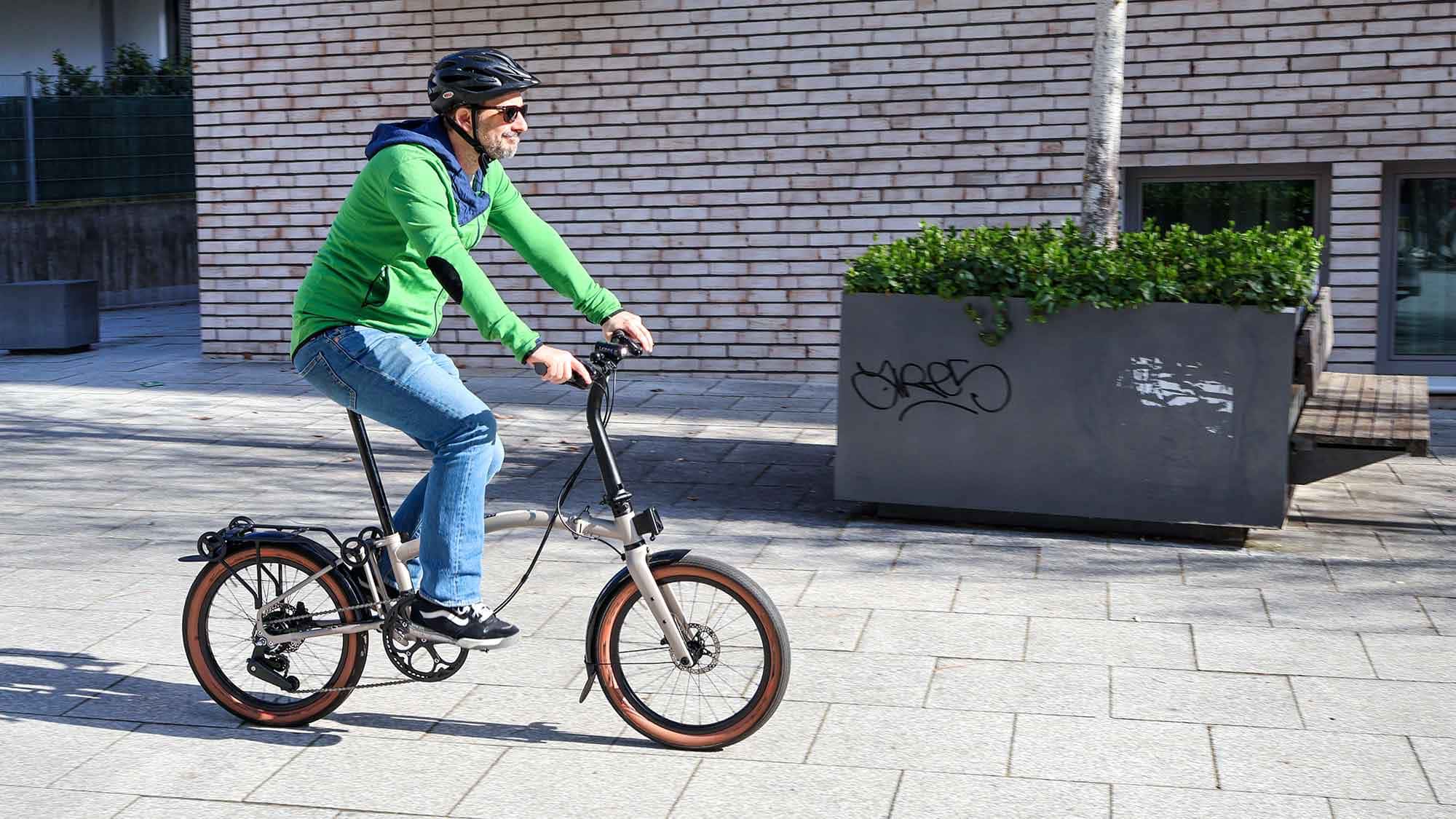 Neues Faltrad fr Camper & Pendler: Brompton G-Line im Praxistest